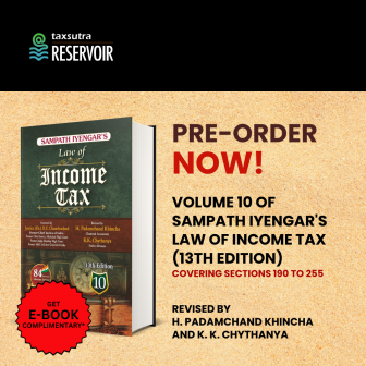 Sampath Iyengar law of income tax vo10